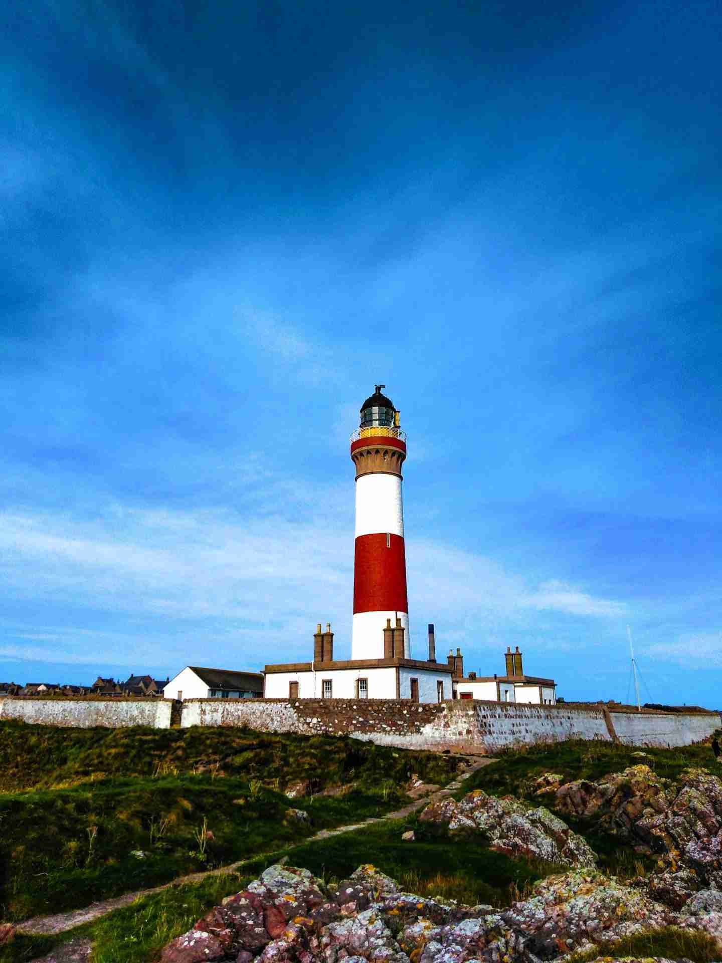 Buchan Ness Lighthouse by Maxwell Andrews