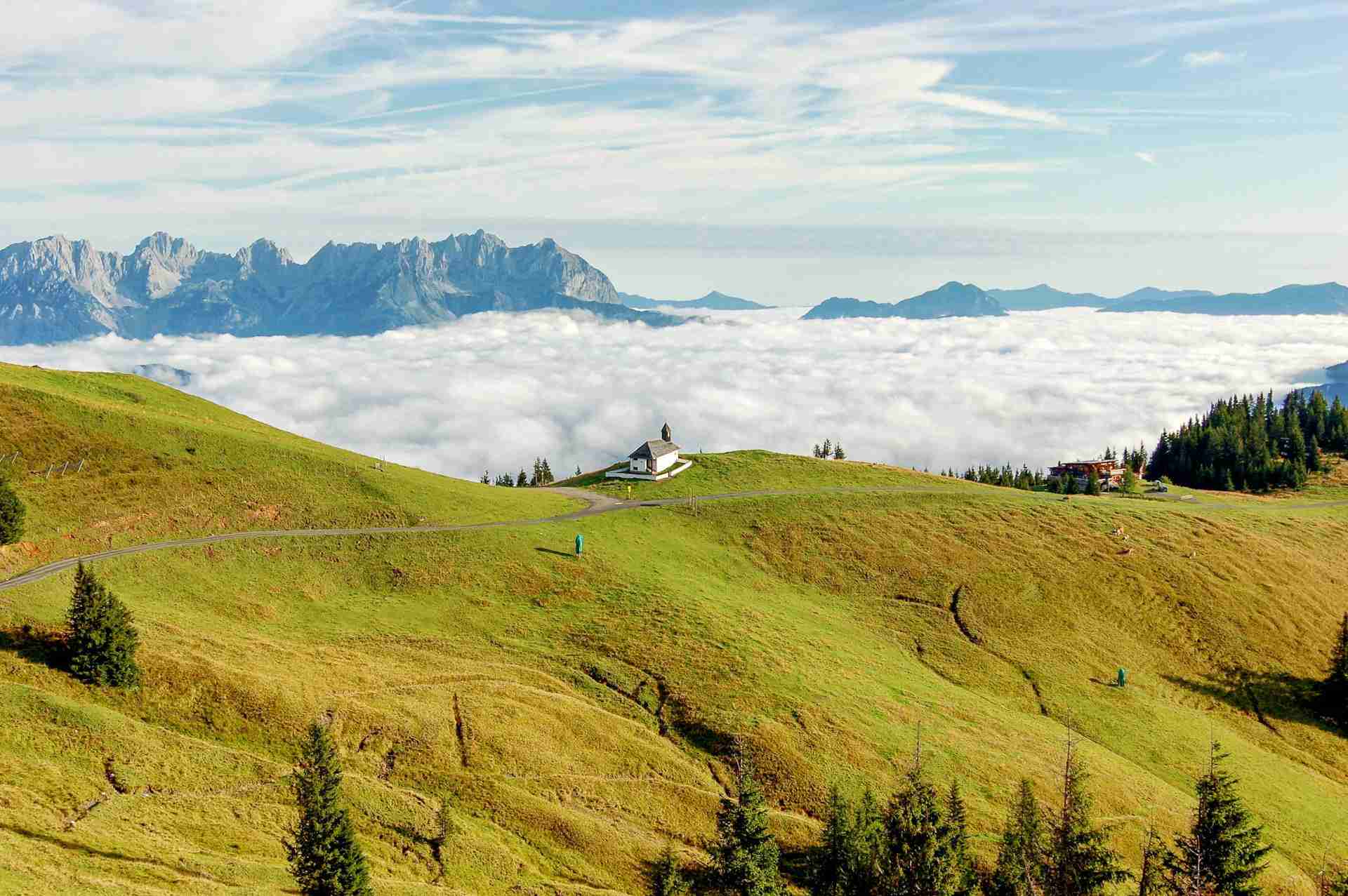 Bernhardkapelle am Hahnenkamm by Peter Moers