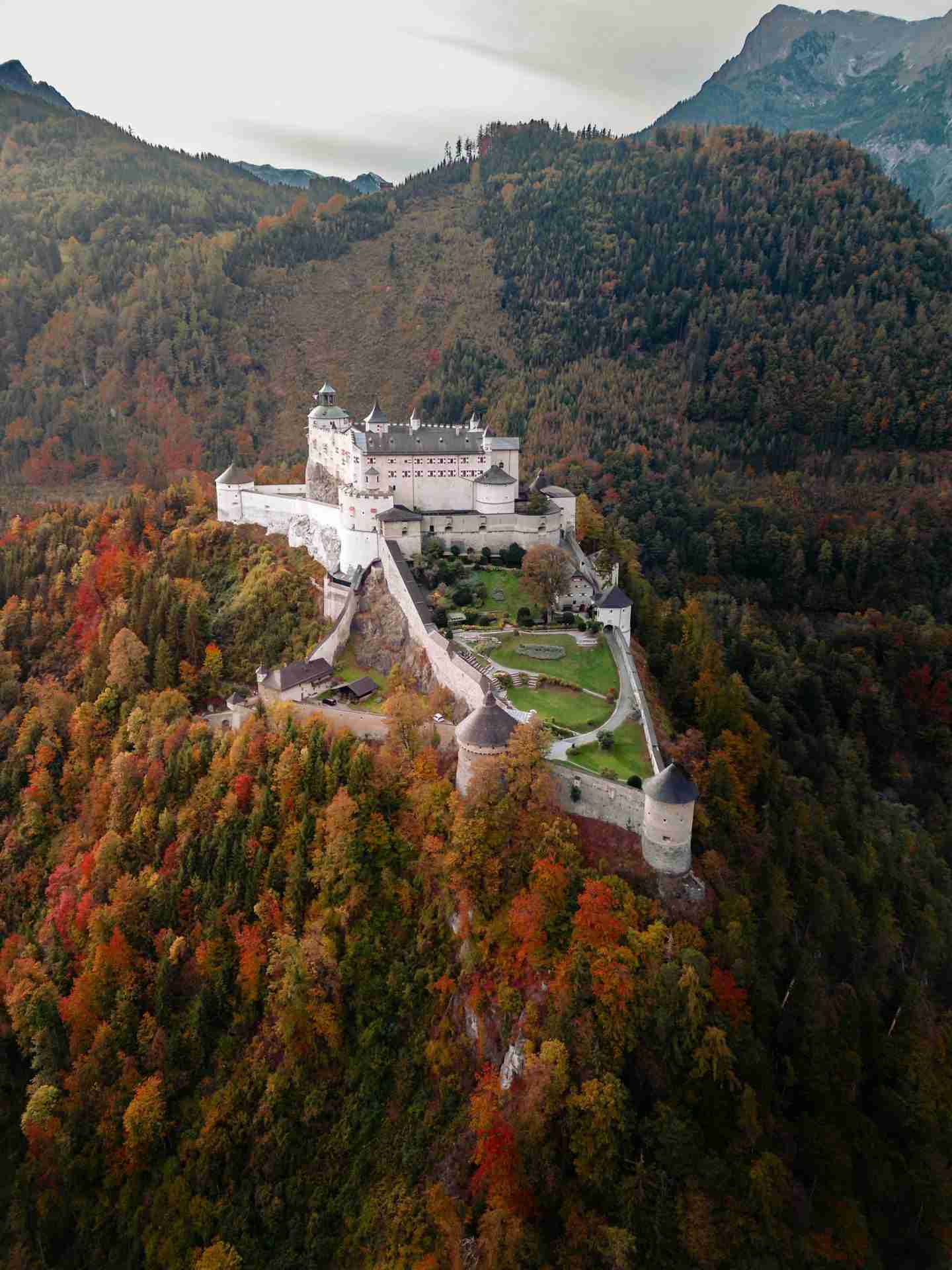 Burg Hohenwerfen by Reegan Fraser