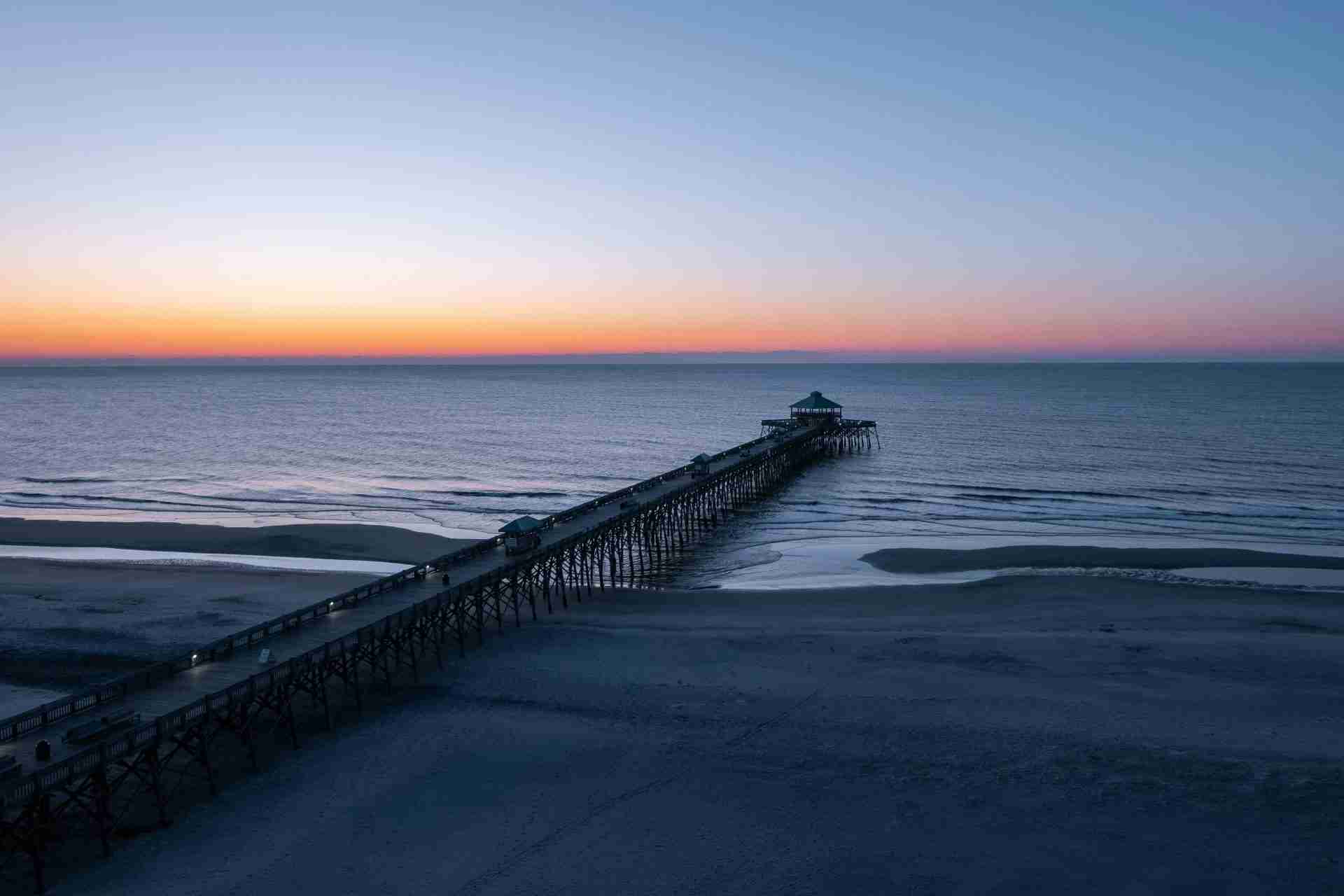 Folly Beach Pier by Johan Taljaard