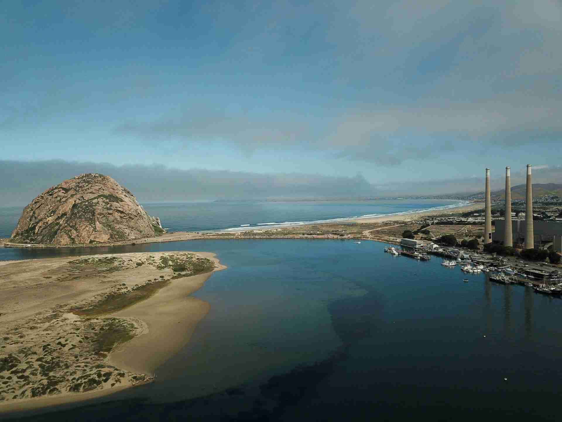 Morro Bay Stacks by Michael Olsen