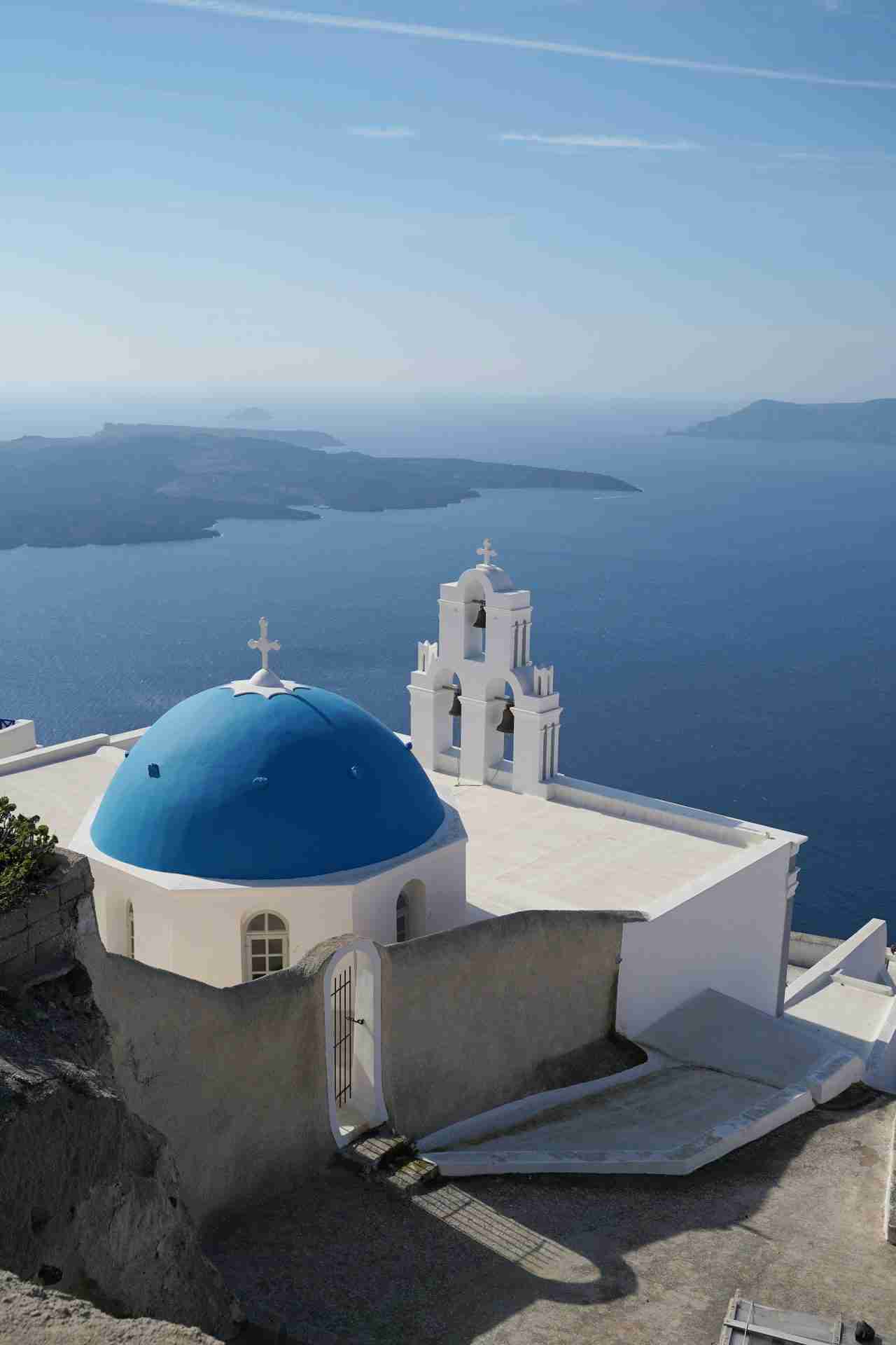 Three Bells of Fira by ch seeyau