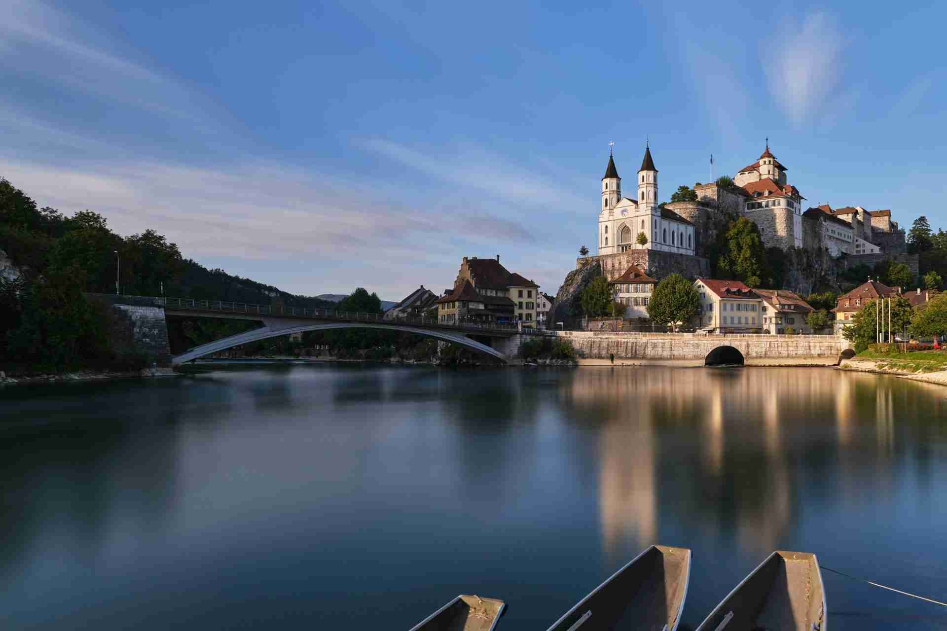 Aarburg Castle & Old Town by Simon Schwyter