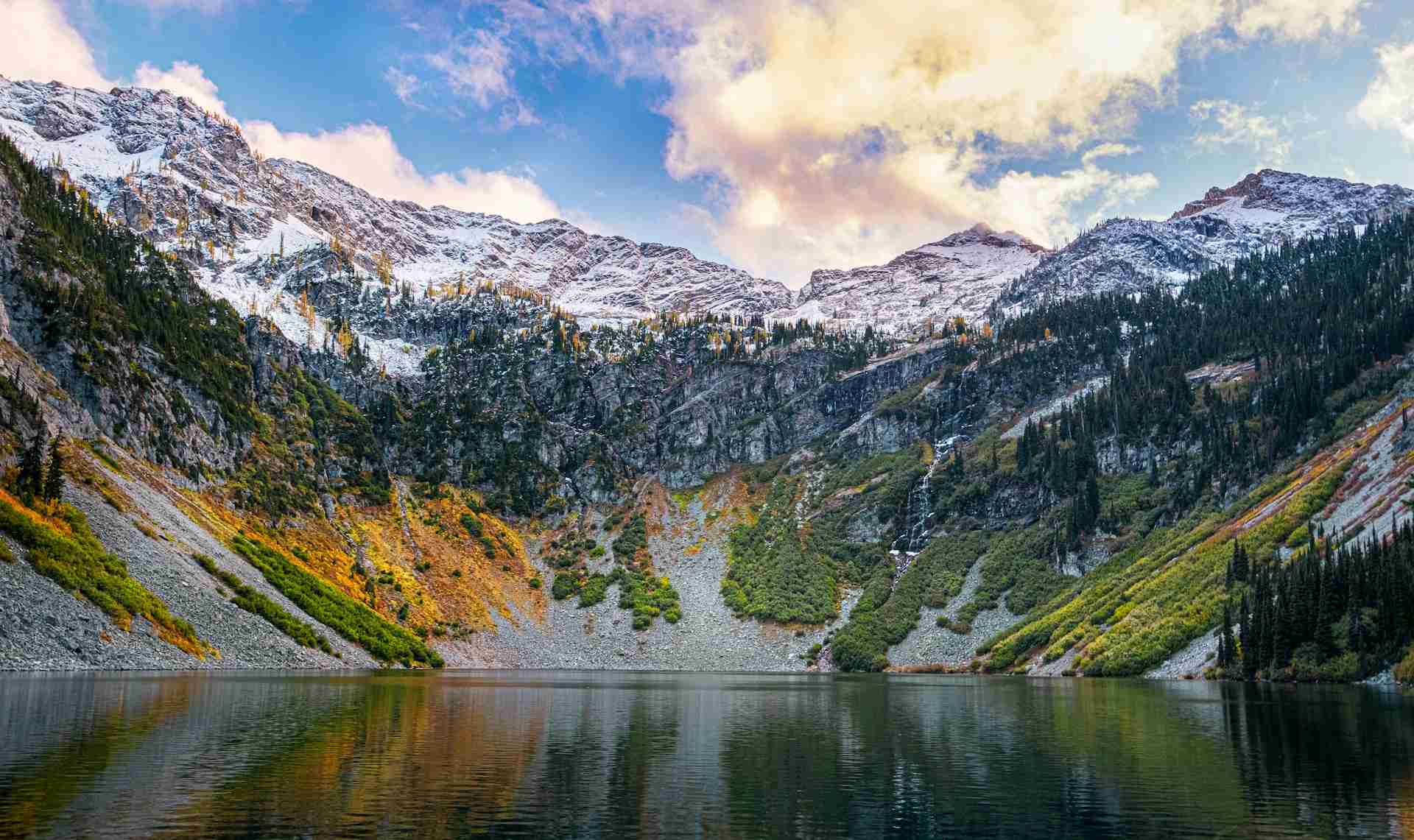 Rainy Lake by Johannes Eckert