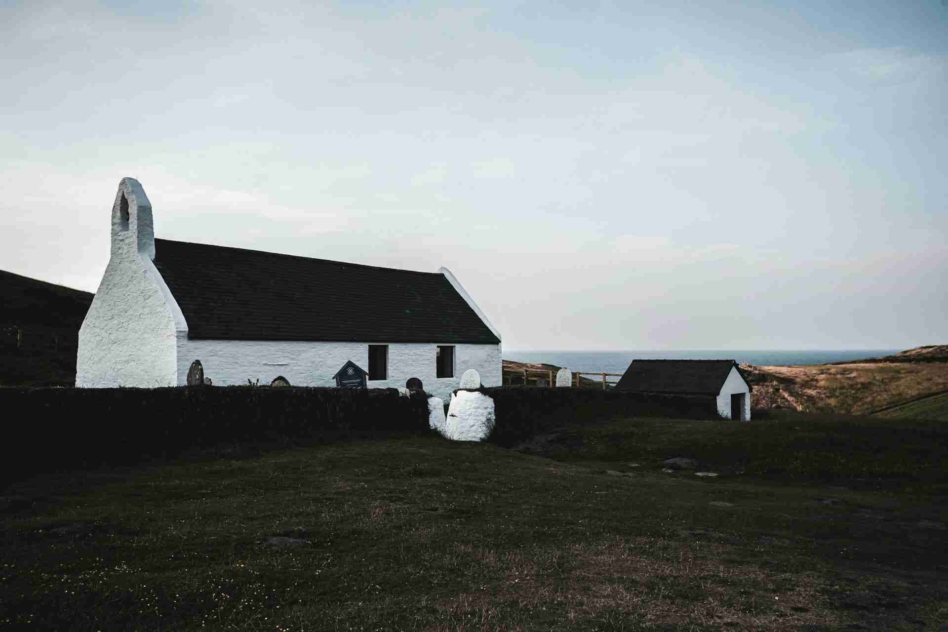 Holy Cross Church, Mwnt by Terra Strickland
