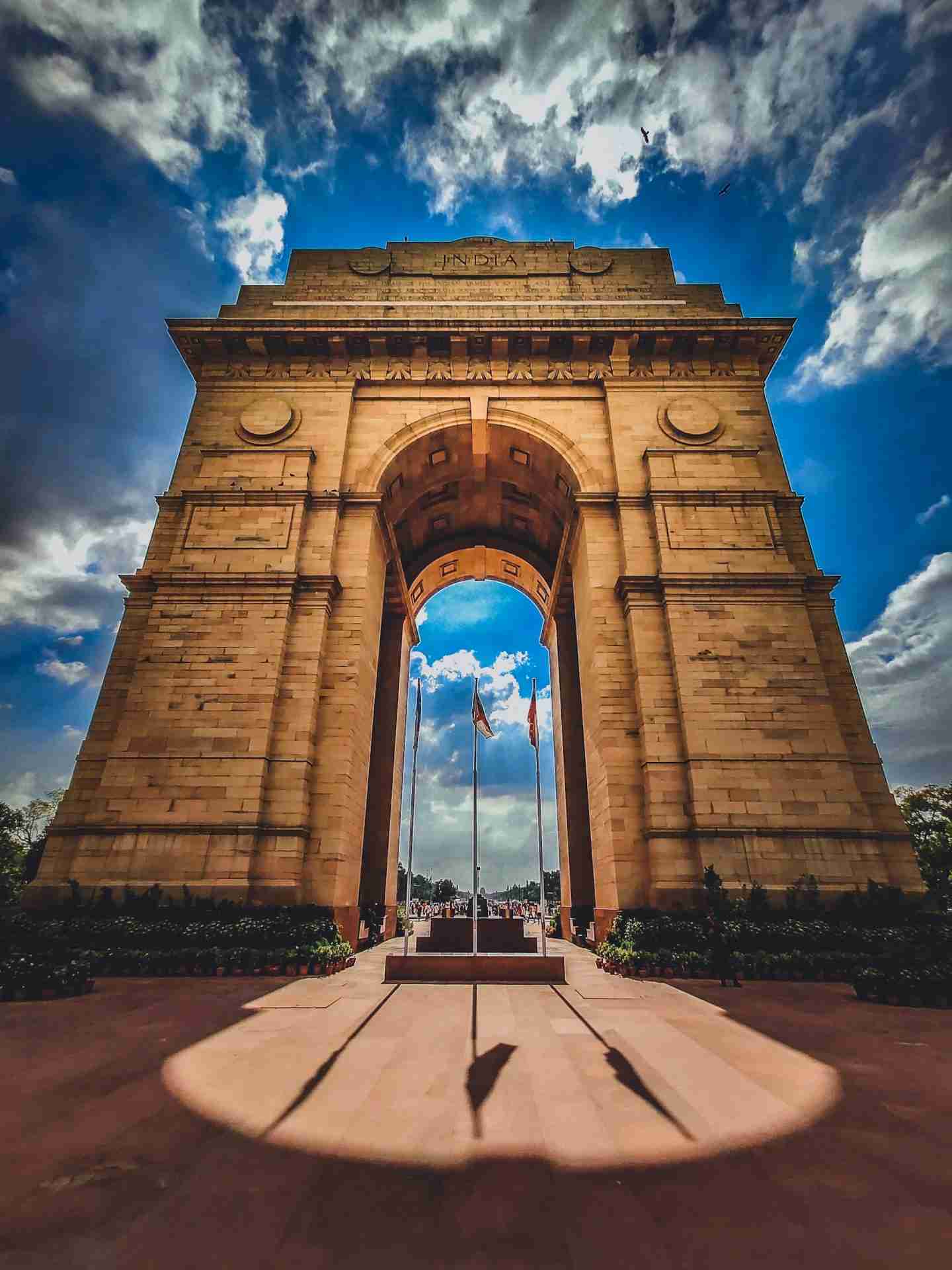India Gate, Delhi by Wajahat Murtaza