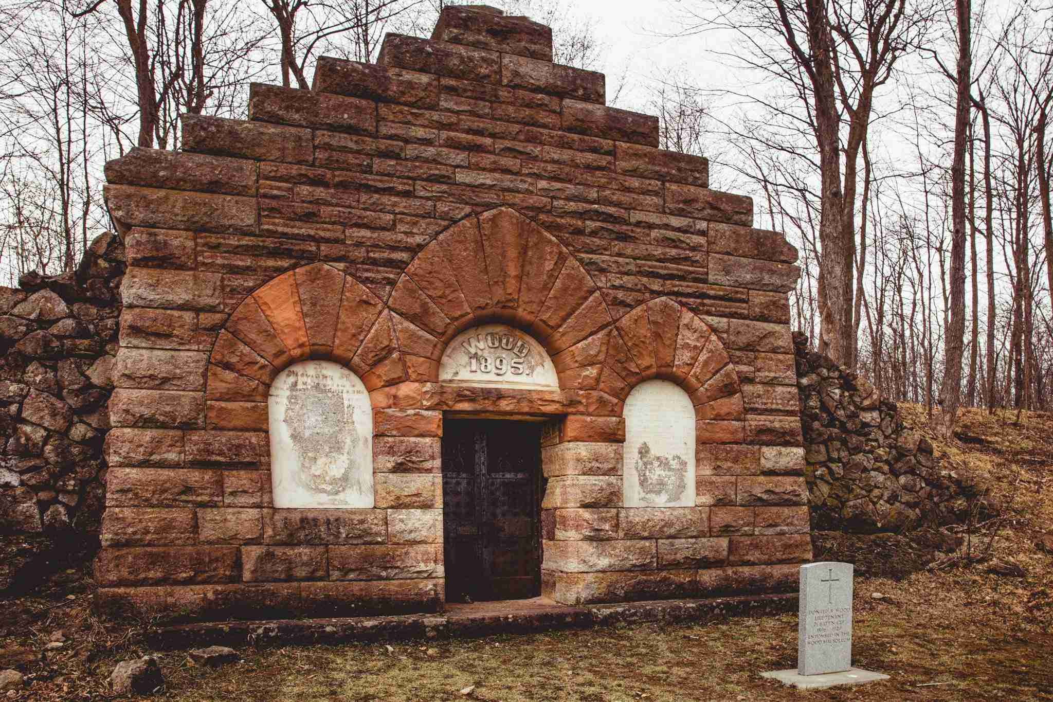 Wood Mausoleum – Photo by Shawn M. Kent