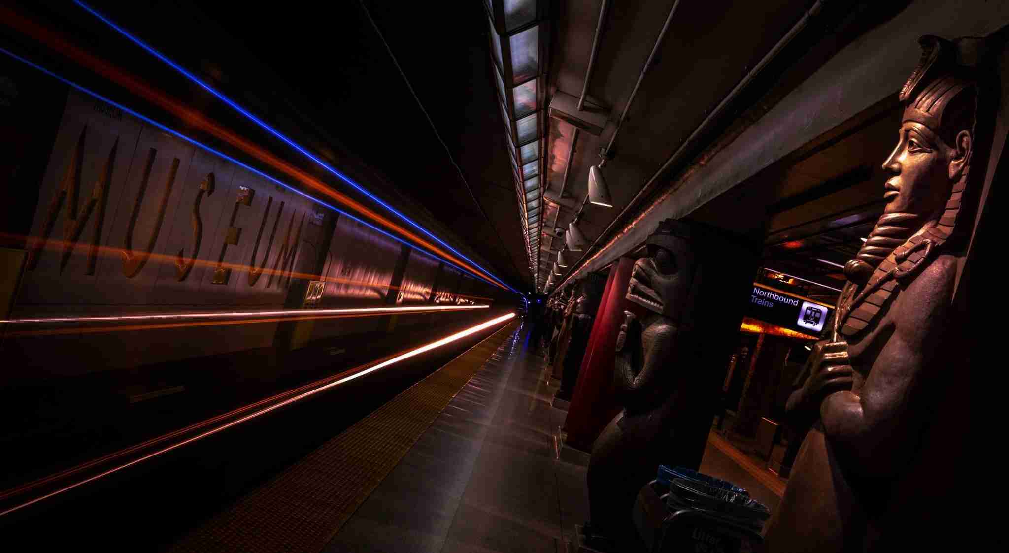 Museum Subway Station – Photo by Shawn M. Kent