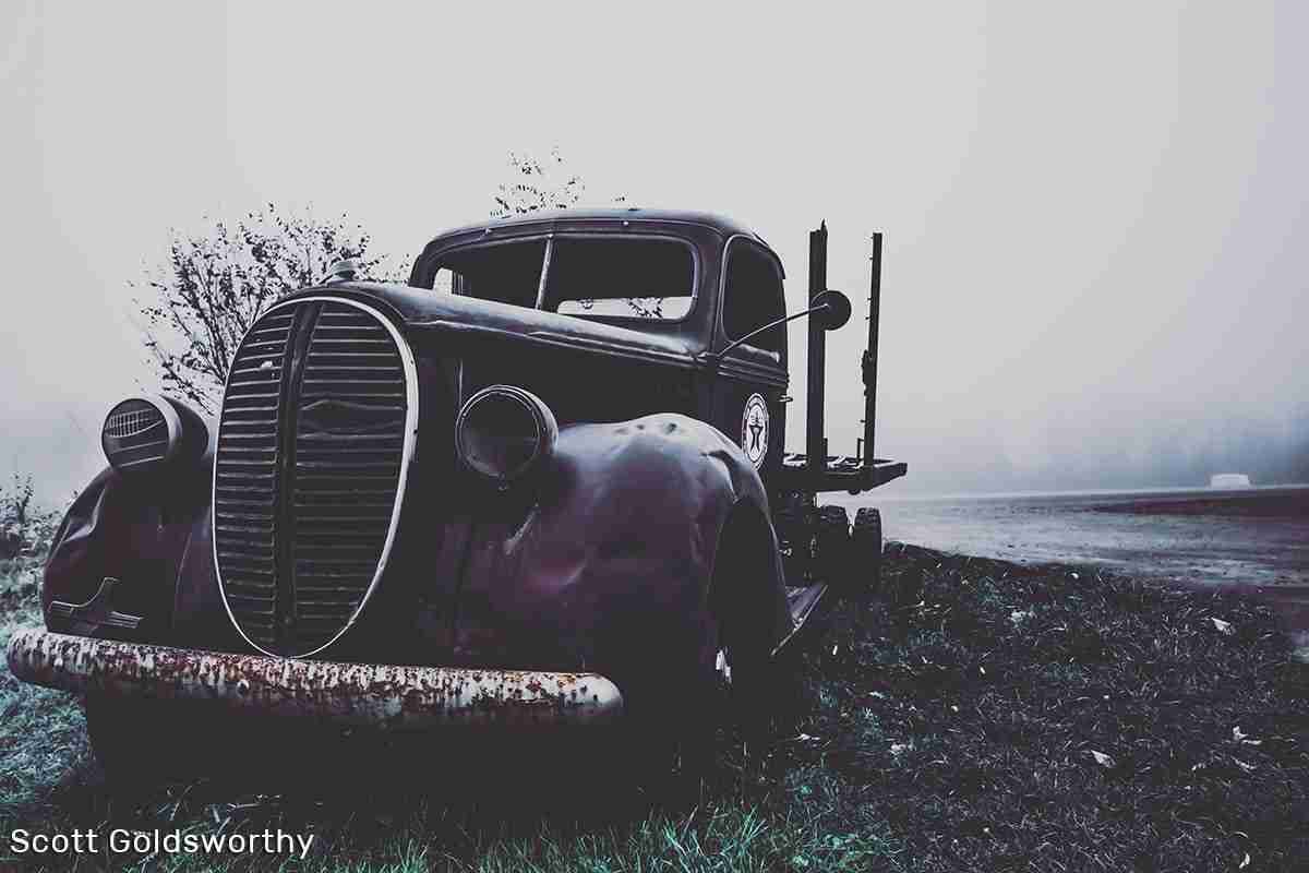 Old Truck by Scott Goldsworthy