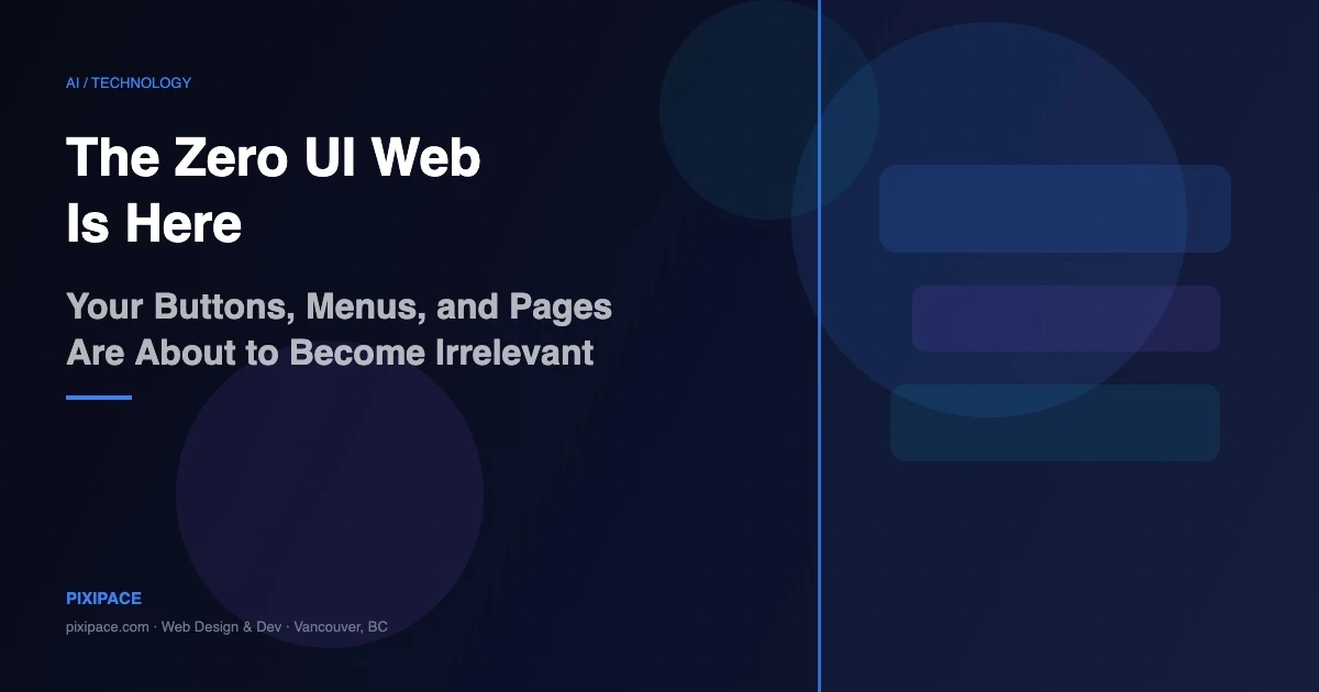 The Zero UI Web Is Here. Your Buttons, Menus, and Pages Are About to ...