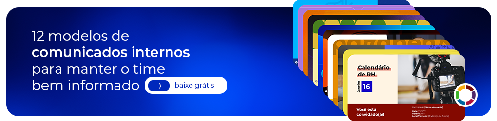 12 Modelos de Comunicado Interno - Baixe Grátis! 12 Modelos de Comunicados Internos - Banner CTA