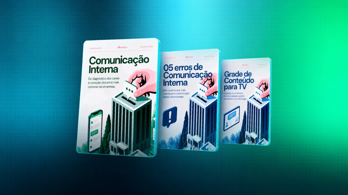 Kit de Comunicação Interna 3 em 1