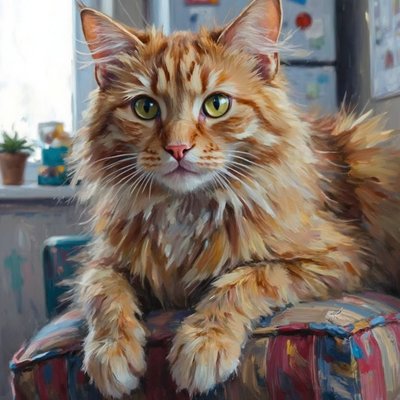 Art in the style of Oil painting