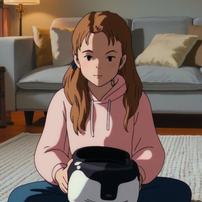 Art in the style of Ghibli