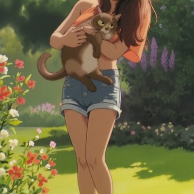 Art in the style of Ghibli