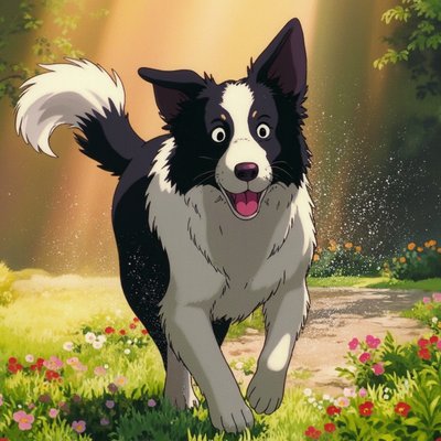 Art in the style of Ghibli