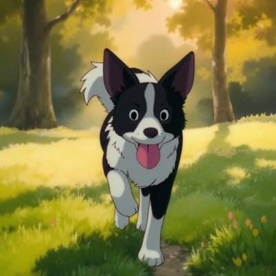 Art in the style of Ghibli