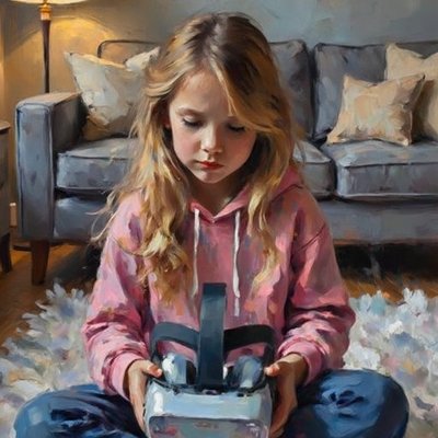Art in the style of Oil painting