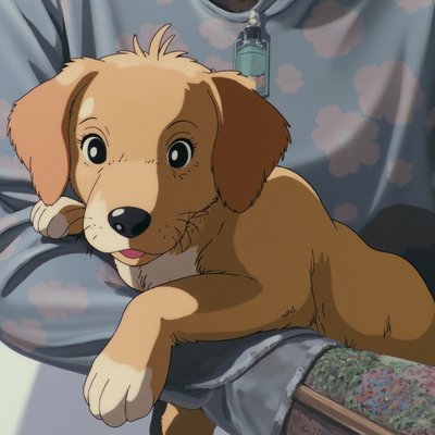 Art in the style of Ghibli