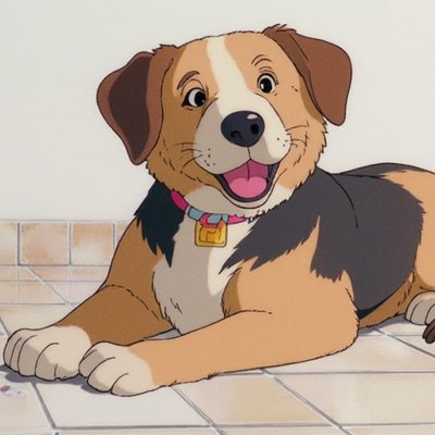 Art in the style of Ghibli