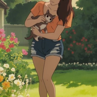 Art in the style of Ghibli