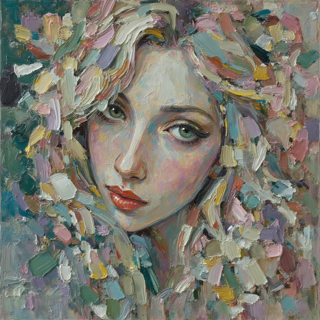 Generated Art: Oil painting