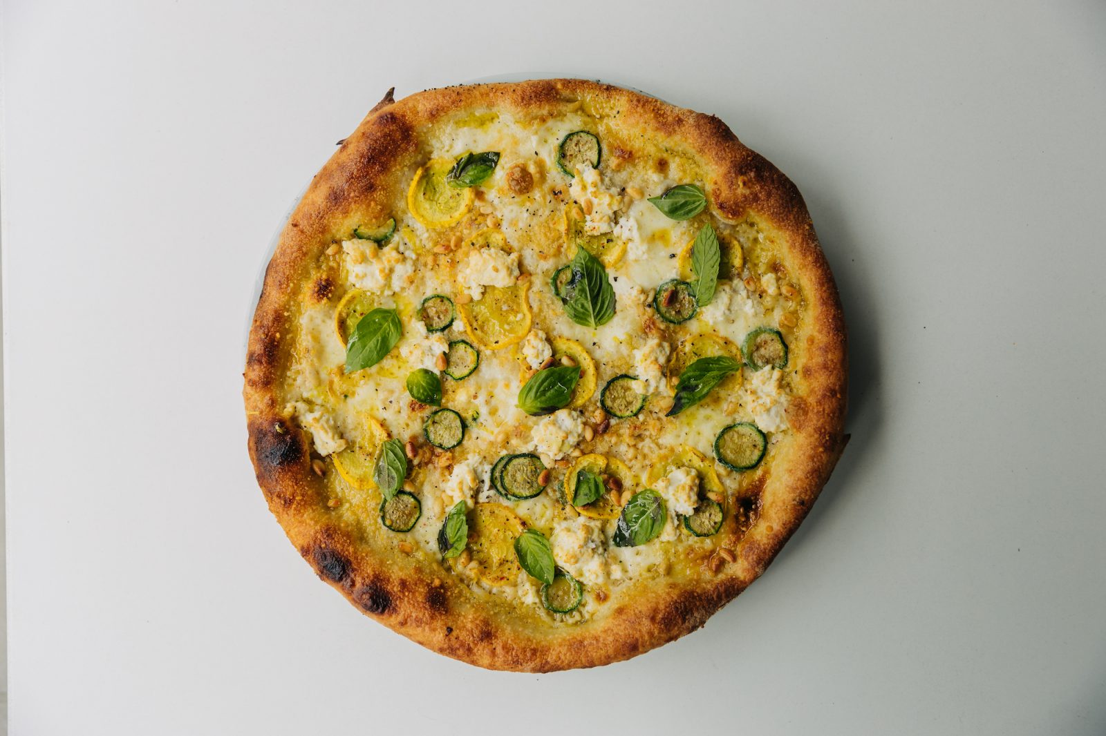 Summer Squash Pizza