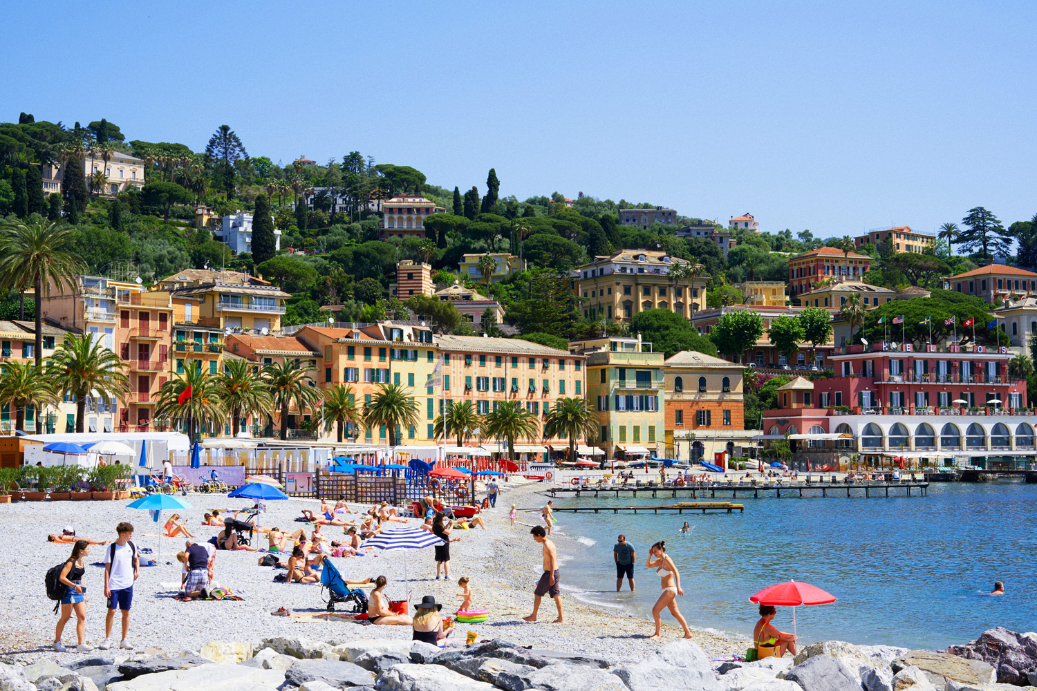 Portofino coastline