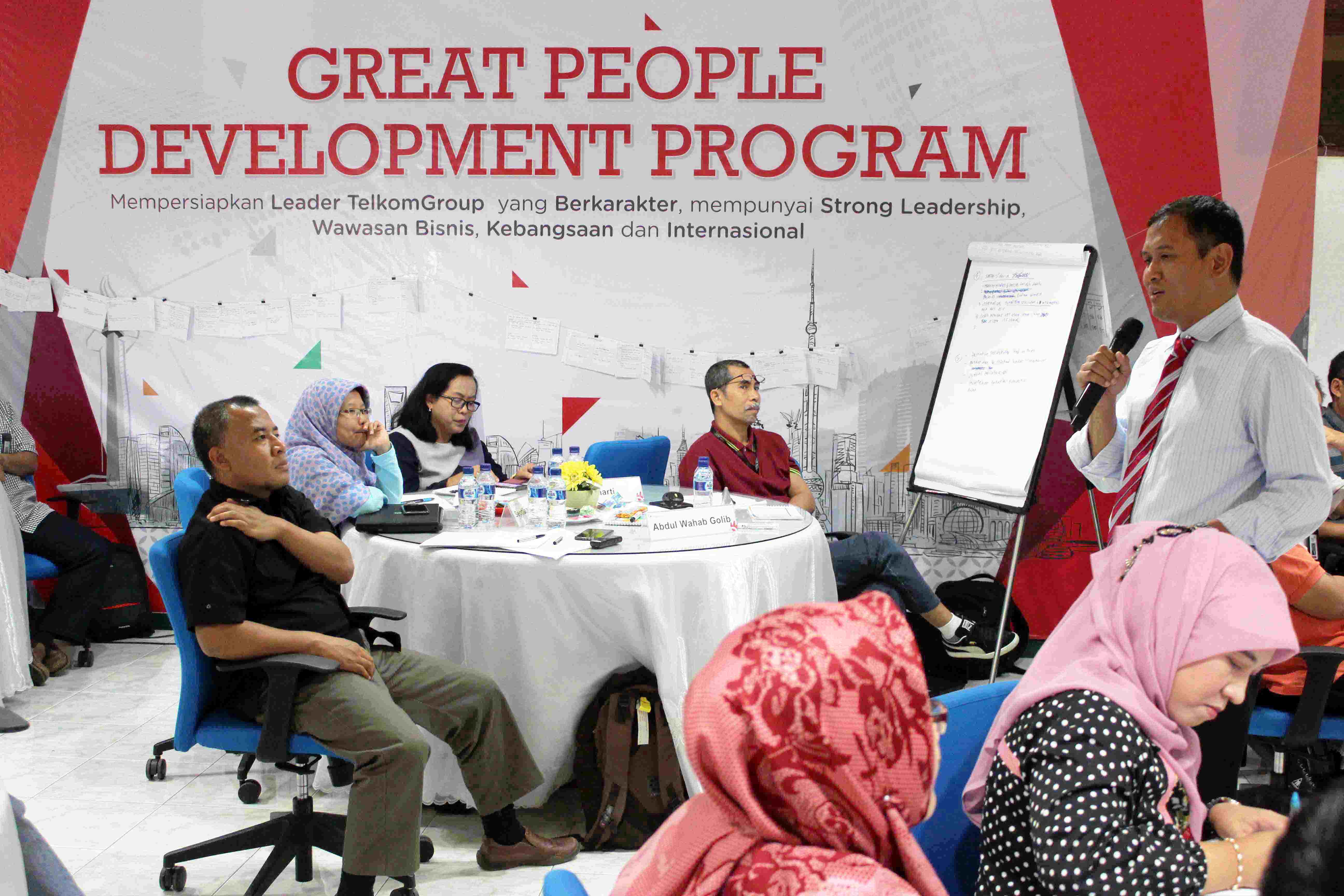 Partisipasi PG Dalam “Great People Development Program” PT Telkom