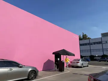 The Paul Smith Pink Wall