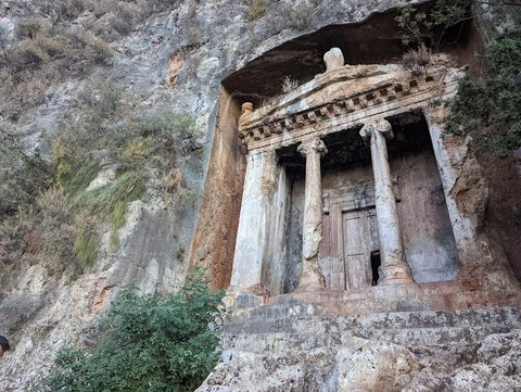 Amyntas Rock Tombs