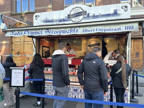 Rudi’s Original Stroopwafels | Albert Cuyp Markt Amsterdam