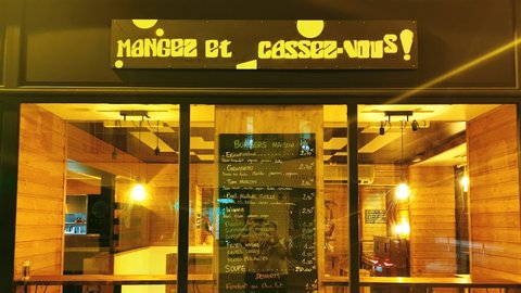 Mangez et cassez-vous