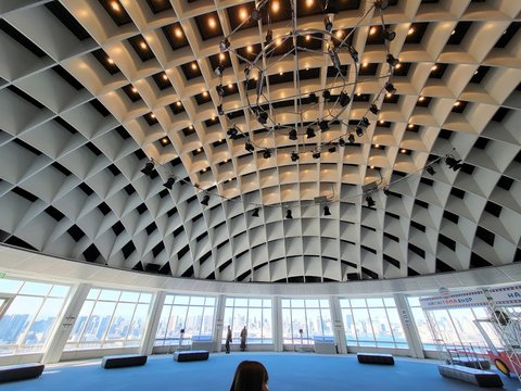 Fuji Television Headquarters “HACHITAMA” Spherical Observation Room