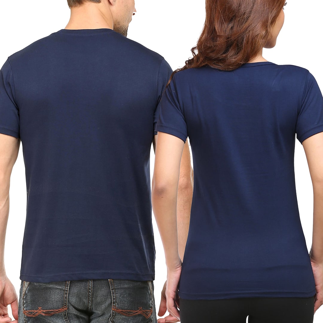 Just You And Me - Couple T-Shirts - S / XS / Navy Blue