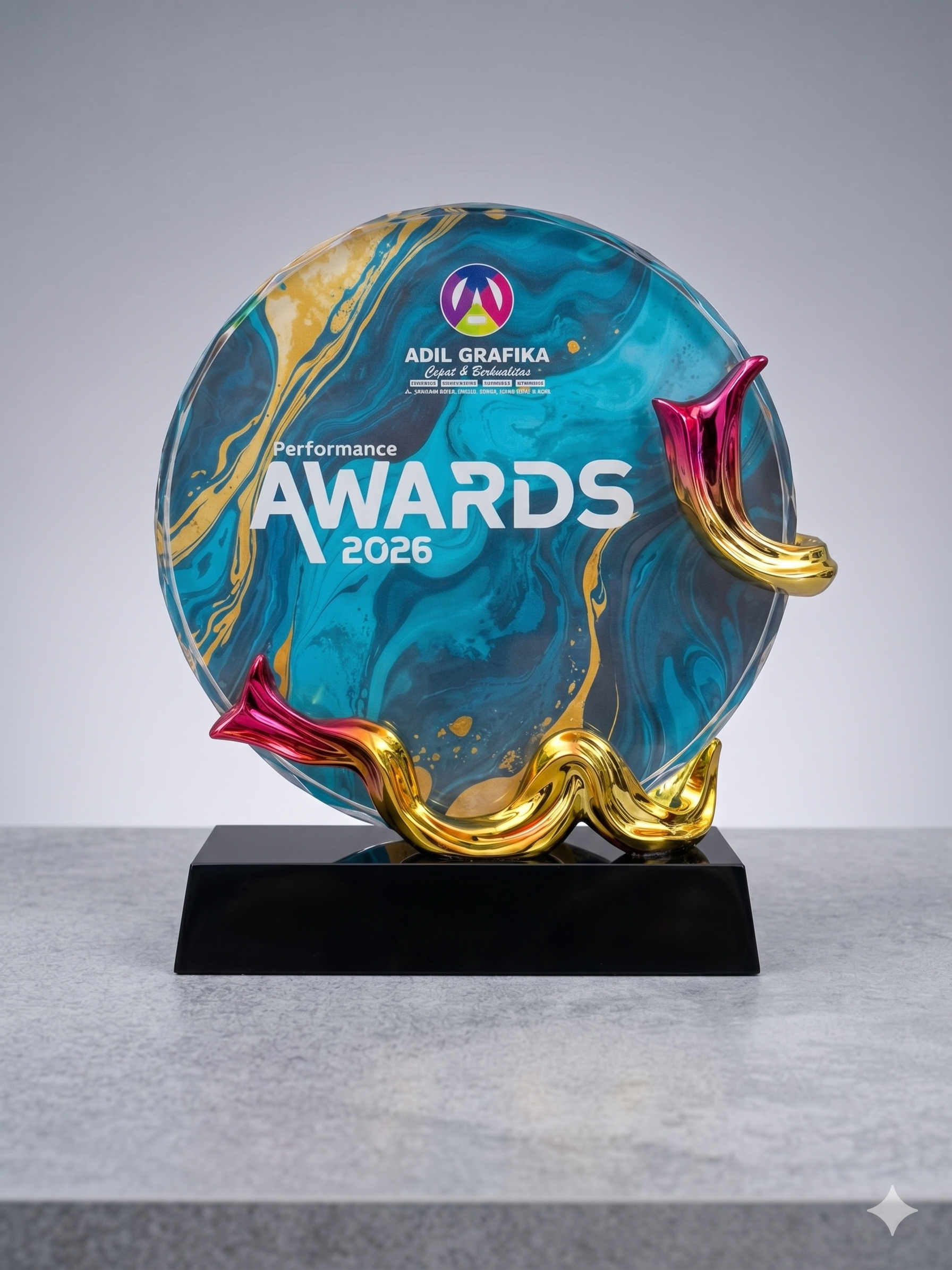 Plakat Cor Resin 3D