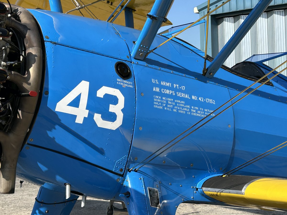 1941 Boeing A-75L3 Stearman Kaydet photo 2