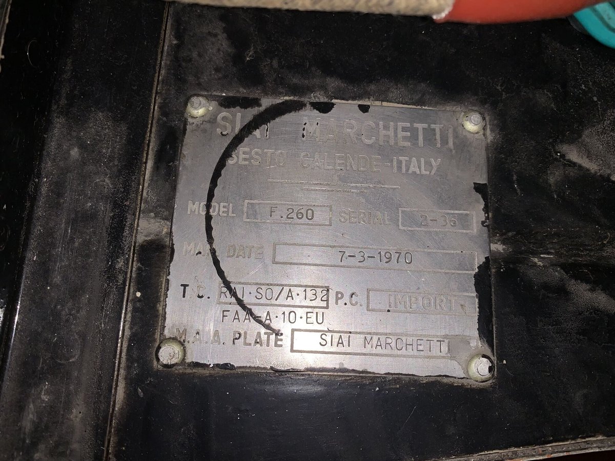 1970 SIAI MARCHETTI SF260 photo 2