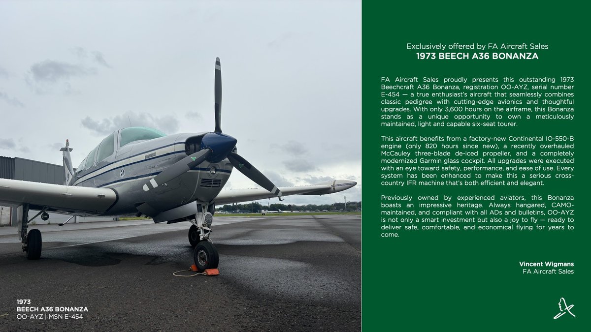 1973 Beech Aircraft Corp. A36 Bonanza photo 2