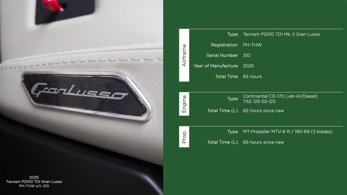 2025 Tecnam P2010 TDI Gran Lusso photo 5