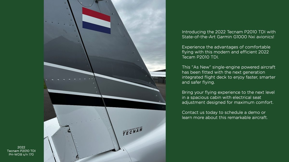 2022 Tecnam P2010 TDI photo 2