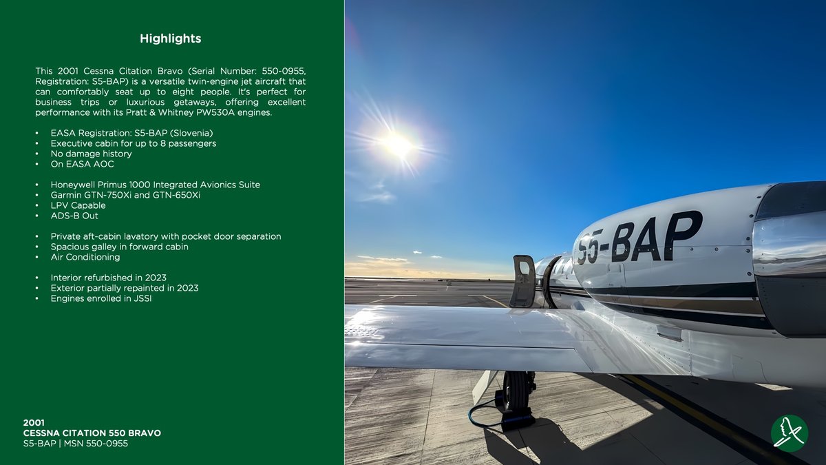2001 Cessna Citation 550 Bravo photo 3