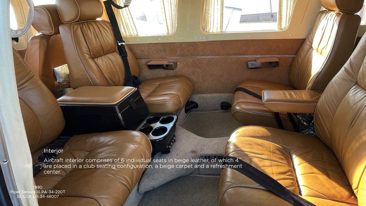 1990 Piper PA-34-220T Seneca III photo 8