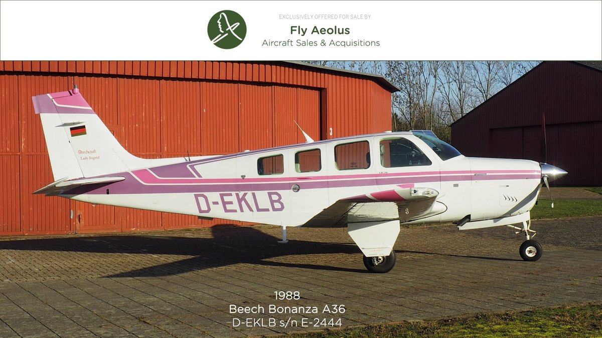 1988 Beech Bonanza A36