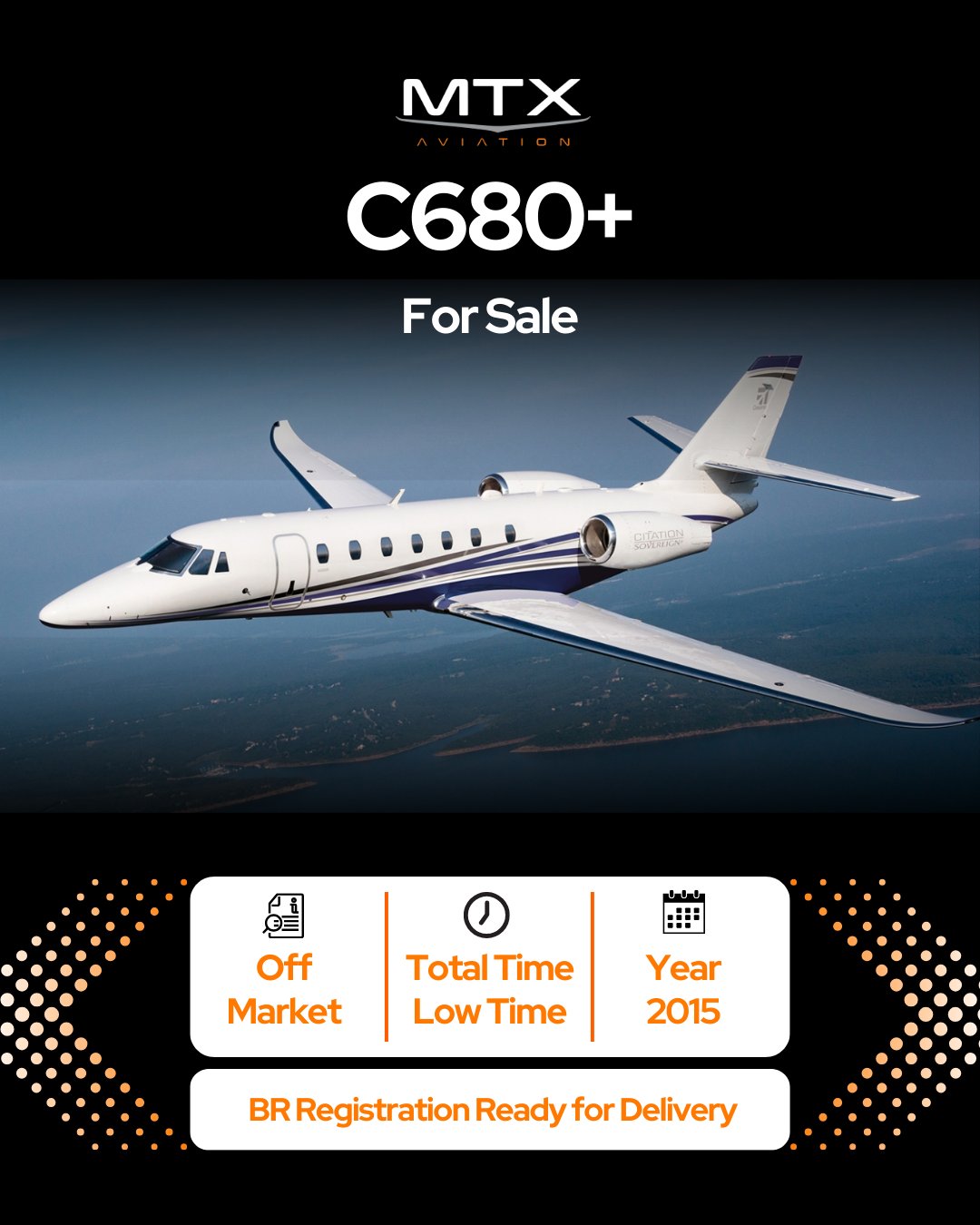 2015 Cessna Citation Sovereign+ (C680+)