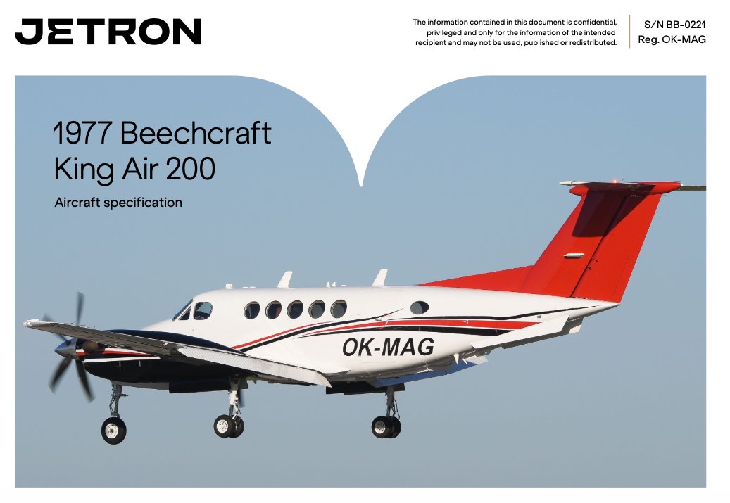 1977 Beechcraft King Air 200