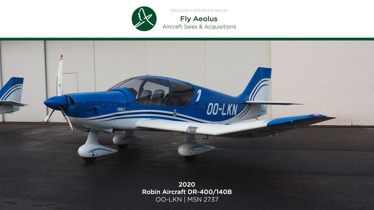 2020 Robin Aircraft DR-400/140B