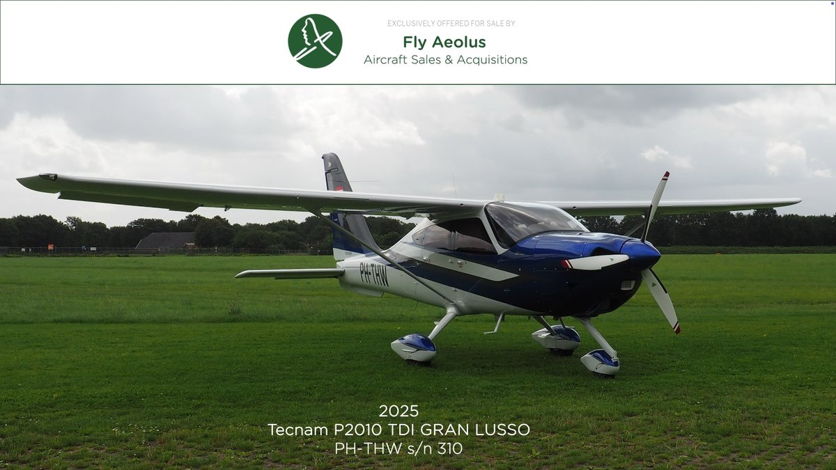 2025 Tecnam P2010 TDI Gran Lusso