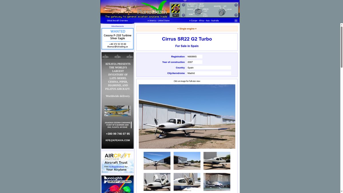 Cirrus SR22 G2 Turbo