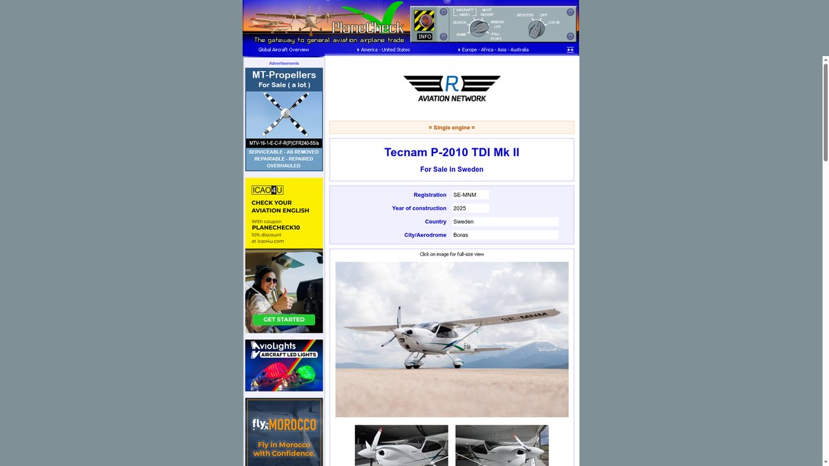 Tecnam P-2010 TDI Mk II